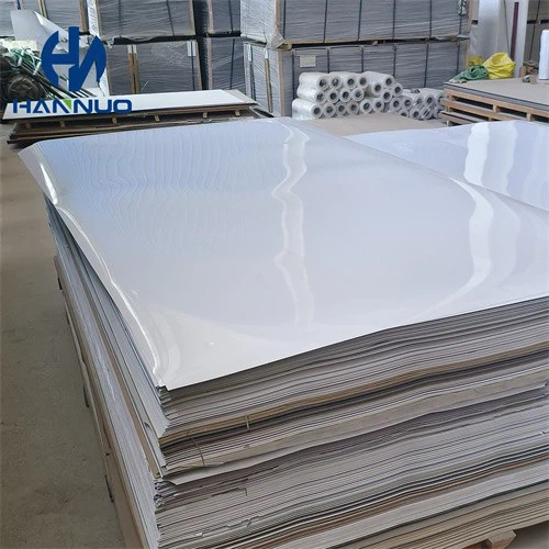 White Color HPL High Pressure Laminates High Glossy Board