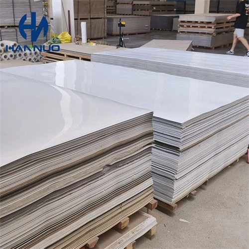 White Color HPL High Pressure Laminates High Glossy Board