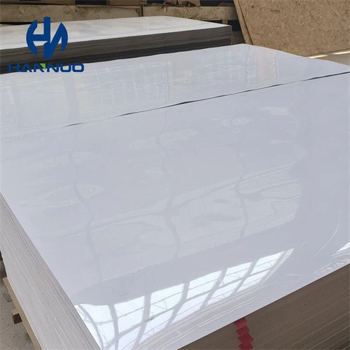 White Color HPL High Pressure Laminates High Glossy Board